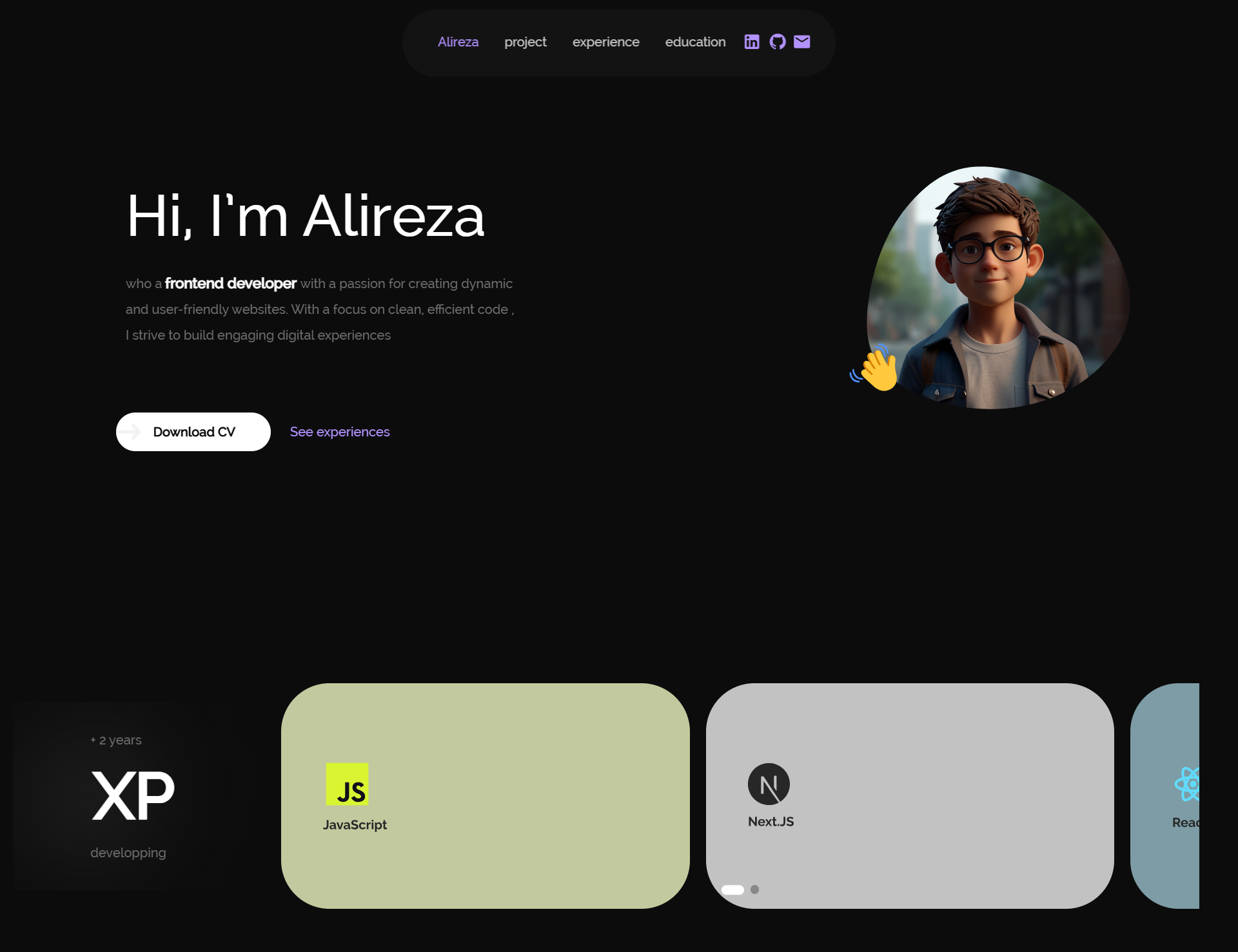 Portfolio project image